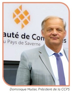 Portrait du Président de la Communauté de Communes du Pays de Saverne Dominique Muller